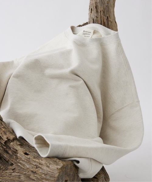 Snow Peak（スノーピーク）の「【SNOWPEAK / スノーピーク】Recycled Cotton Sweat Crewneck（スウェット・メンズ・ブラック/アイボリー・MEDIUM/LARGE）」の3枚目の写真