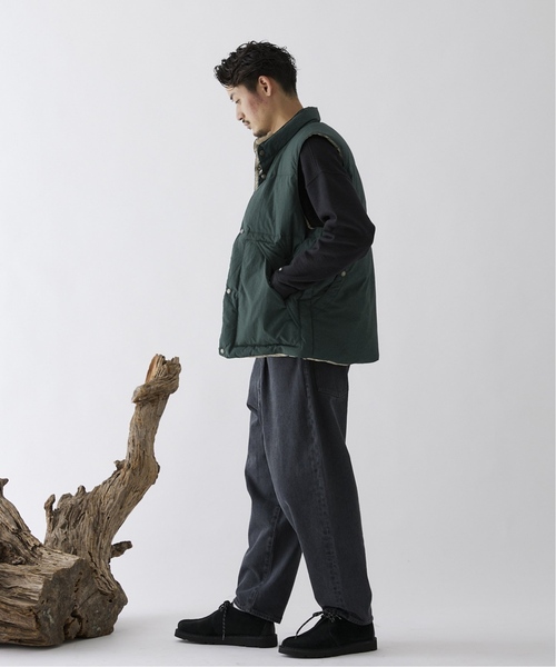 Snow Peak（スノーピーク）の「【SNOWPEAK / スノーピーク】Recycled Cotton Sweat Crewneck（スウェット・メンズ・ブラック/アイボリー・MEDIUM/LARGE）」の6枚目の写真