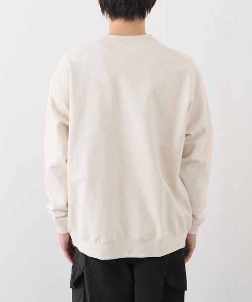 Snow Peak（スノーピーク）の「【SNOWPEAK / スノーピーク】Recycled Cotton Sweat Crewneck（スウェット・メンズ・ブラック/アイボリー・MEDIUM/LARGE）」の12枚目の写真