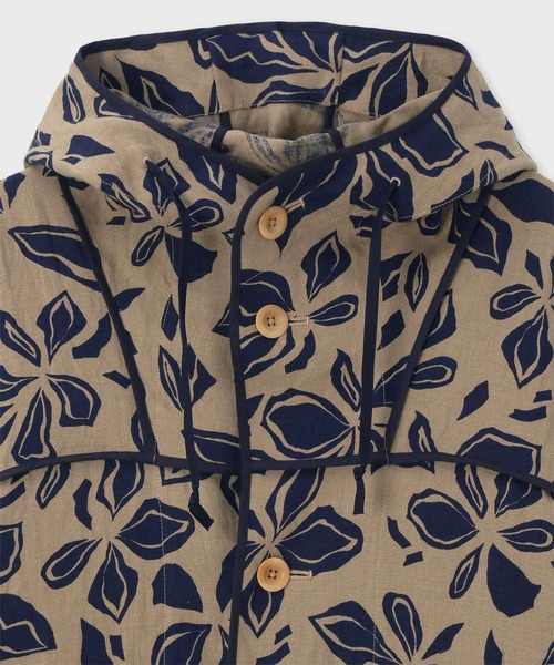 Paul Smith COLLECTION（ポールスミスコレクション）の「ハイビスカスモッズ コート / 134200 42014（モッズコート・メンズ・ブラウン系その他・MEDIUM/LARGE）」の2枚目の写真