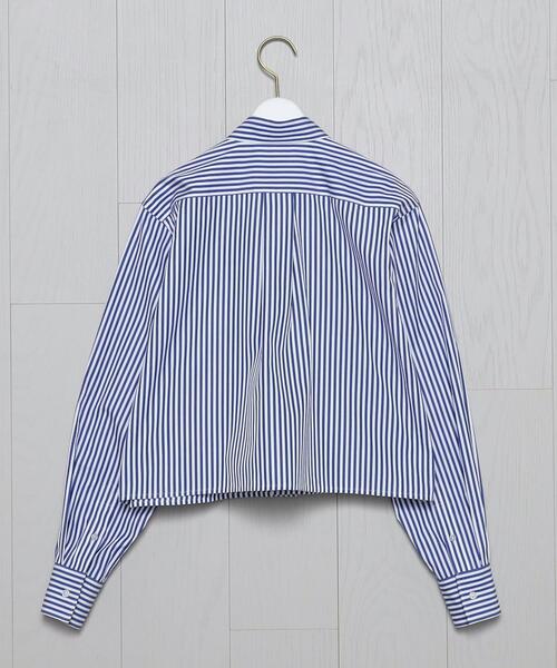 H BEAUTY&YOUTH UNITED ARROWS(エイチビューティーアンドユースユナイテッドアローズ)の「<H>COTTON CLOPPED SHIRT/シャツ(シャツ/ブラウス・レディース・その他1/ホワイト・S/M)」の3枚目の写真