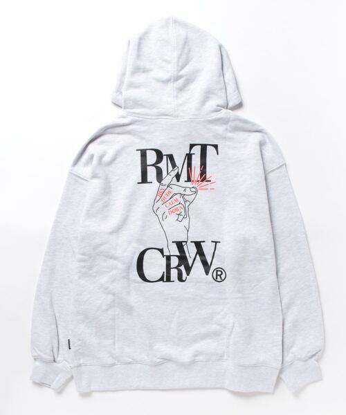 ROMANTIC CROWN（ロマンティッククラウン）の「【UNISEX】ROMANTIC CROWN／フィンガーフーディー(ウラケ)　2183724（スウェット・レディース・ブラック/ライトグレー・LARGE/MEDIUM）」の21枚目の写真