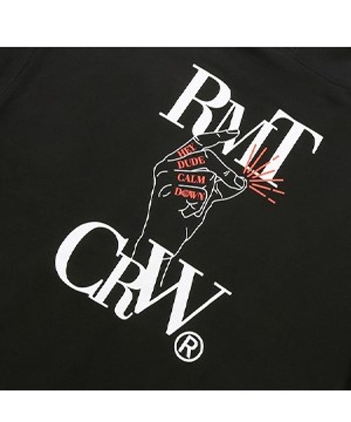 ROMANTIC CROWN（ロマンティッククラウン）の「【UNISEX】ROMANTIC CROWN／フィンガーフーディー(ウラケ)　2183724（スウェット・レディース・ブラック/ライトグレー・LARGE/MEDIUM）」の17枚目の写真