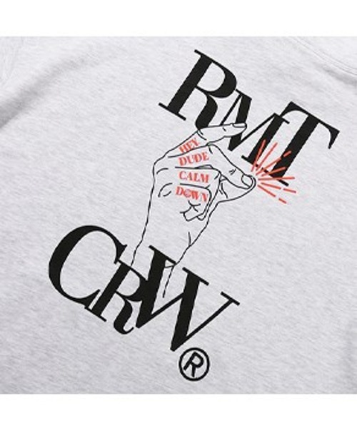 ROMANTIC CROWN（ロマンティッククラウン）の「【UNISEX】ROMANTIC CROWN／フィンガーフーディー(ウラケ)　2183724（スウェット・レディース・ブラック/ライトグレー・LARGE/MEDIUM）」の10枚目の写真