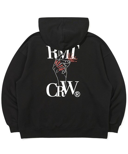 ROMANTIC CROWN（ロマンティッククラウン）の「【UNISEX】ROMANTIC CROWN／フィンガーフーディー(ウラケ)　2183724（スウェット・レディース・ブラック/ライトグレー・LARGE/MEDIUM）」の13枚目の写真