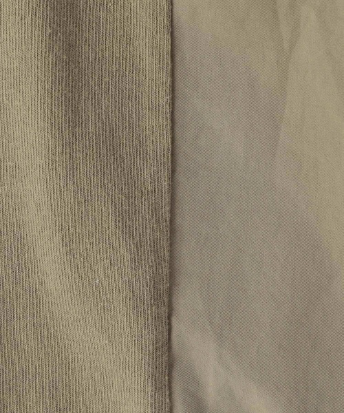 niko and...(ニコアンド)の「製品染めドッキングプルオーバー(Tシャツ/カットソー・レディース・オレンジ/チャコール/オフホワイト/カーキ・MEDIUM/LARGE)」の14枚目の写真