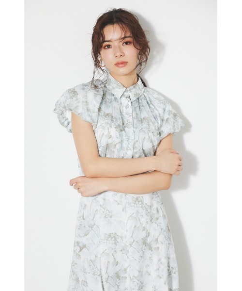 rienda（リエンダ）の「【V&A】バルーンスリーブシャツブラウス 春服（シャツ/ブラウス・レディース・グリーン系その他/ブラック系その他/ベージュ系その他・FREE）」の19枚目の写真