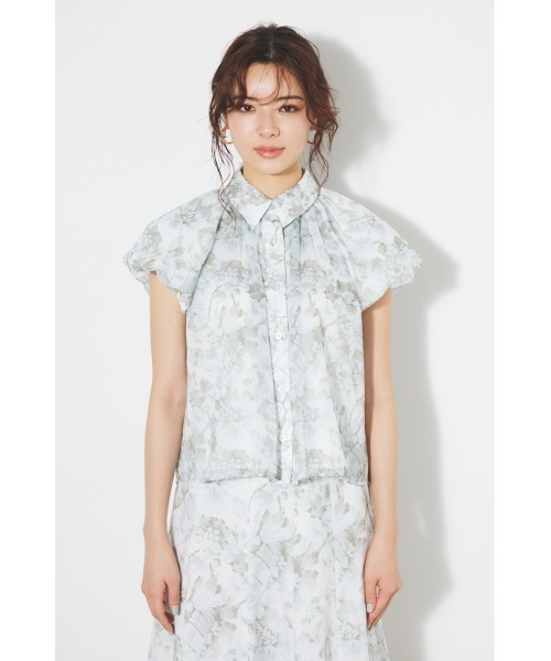 rienda（リエンダ）の「【V&A】バルーンスリーブシャツブラウス 春服（シャツ/ブラウス・レディース・グリーン系その他/ブラック系その他/ベージュ系その他・FREE）」の22枚目の写真