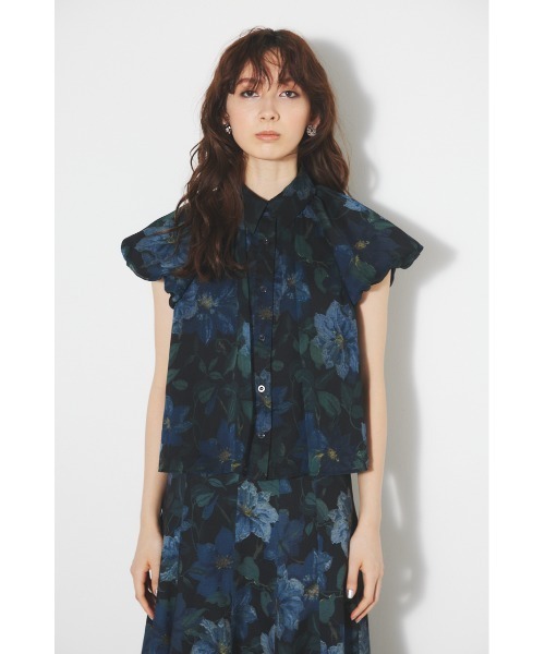 rienda（リエンダ）の「【V&A】バルーンスリーブシャツブラウス 春服（シャツ/ブラウス・レディース・グリーン系その他/ブラック系その他/ベージュ系その他・FREE）」の17枚目の写真