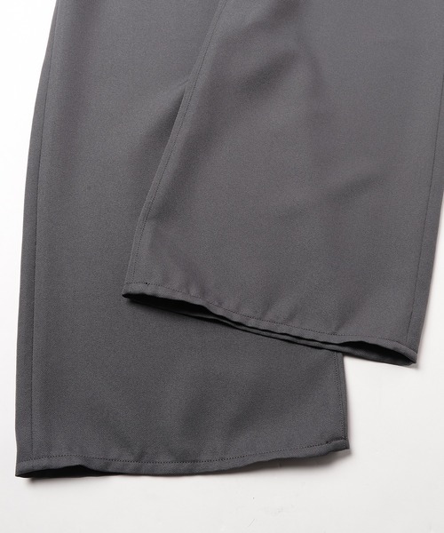 Jieda（ジエダ）の「WIDE ONE TUCK STRAIGHT PANTS（スラックス・メンズ・グレー/ブラック/ネイビー・1/2）」の17枚目の写真