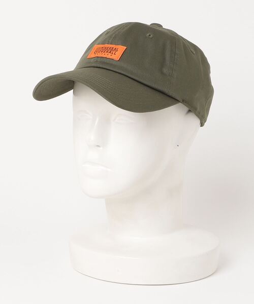 UNIVERSAL OVERALL（ユニバーサルオーバーオール）の「UNIVERSAL OVERALL/ユニバーサルオーバーオール T/C Twill Low Cap/ツイル ローキャップ/ベースボールキャップ/ワンポイントロゴキャップ（キャップ・メンズ・アイボリー/ブラック/ダークグリーン/ベージュ・FREE）」の10枚目の写真