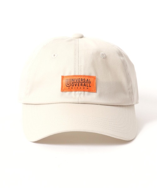 UNIVERSAL OVERALL（ユニバーサルオーバーオール）の「UNIVERSAL OVERALL/ユニバーサルオーバーオール T/C Twill Low Cap/ツイル ローキャップ/ベースボールキャップ/ワンポイントロゴキャップ（キャップ・メンズ・アイボリー/ブラック/ダークグリーン/ベージュ・FREE）」の22枚目の写真