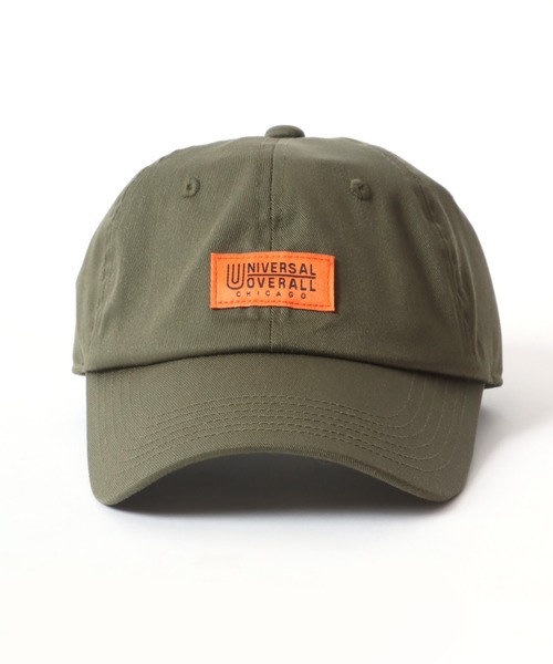 UNIVERSAL OVERALL（ユニバーサルオーバーオール）の「UNIVERSAL OVERALL/ユニバーサルオーバーオール T/C Twill Low Cap/ツイル ローキャップ/ベースボールキャップ/ワンポイントロゴキャップ（キャップ・メンズ・アイボリー/ブラック/ダークグリーン/ベージュ・FREE）」の15枚目の写真