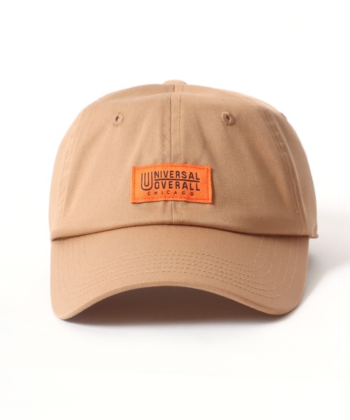 UNIVERSAL OVERALL（ユニバーサルオーバーオール）の「UNIVERSAL OVERALL/ユニバーサルオーバーオール T/C Twill Low Cap/ツイル ローキャップ/ベースボールキャップ/ワンポイントロゴキャップ（キャップ・メンズ・アイボリー/ブラック/ダークグリーン/ベージュ・FREE）」の11枚目の写真