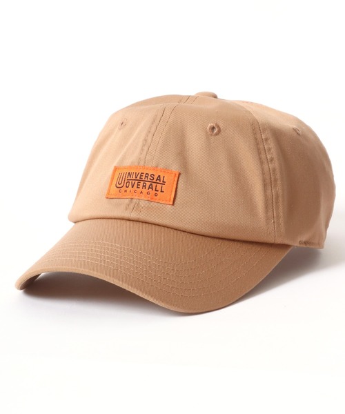 UNIVERSAL OVERALL（ユニバーサルオーバーオール）の「UNIVERSAL OVERALL/ユニバーサルオーバーオール T/C Twill Low Cap/ツイル ローキャップ/ベースボールキャップ/ワンポイントロゴキャップ（キャップ・メンズ・アイボリー/ブラック/ダークグリーン/ベージュ・FREE）」の5枚目の写真