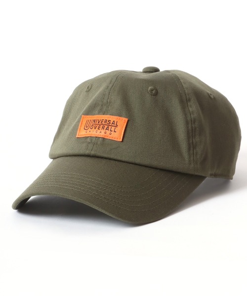 UNIVERSAL OVERALL（ユニバーサルオーバーオール）の「UNIVERSAL OVERALL/ユニバーサルオーバーオール T/C Twill Low Cap/ツイル ローキャップ/ベースボールキャップ/ワンポイントロゴキャップ（キャップ・メンズ・アイボリー/ブラック/ダークグリーン/ベージュ・FREE）」の13枚目の写真