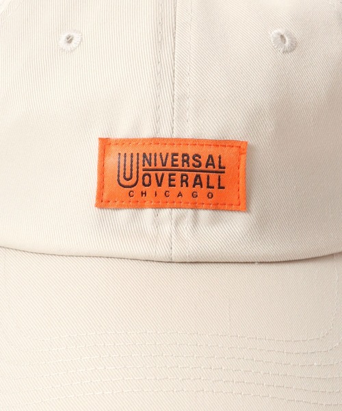 UNIVERSAL OVERALL（ユニバーサルオーバーオール）の「UNIVERSAL OVERALL/ユニバーサルオーバーオール T/C Twill Low Cap/ツイル ローキャップ/ベースボールキャップ/ワンポイントロゴキャップ（キャップ・メンズ・アイボリー/ブラック/ダークグリーン/ベージュ・FREE）」の14枚目の写真