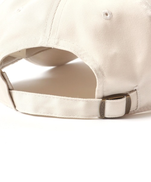 UNIVERSAL OVERALL（ユニバーサルオーバーオール）の「UNIVERSAL OVERALL/ユニバーサルオーバーオール T/C Twill Low Cap/ツイル ローキャップ/ベースボールキャップ/ワンポイントロゴキャップ（キャップ・メンズ・アイボリー/ブラック/ダークグリーン/ベージュ・FREE）」の21枚目の写真