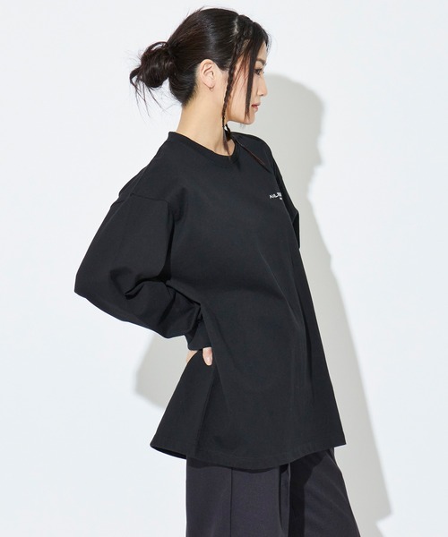 ANLIBERTY ANAP(アンリバティアナップ)の「ANLIBERTYベーシックロゴロングスリーブTシャツ【ユニセックス】(Tシャツ/カットソー・レディース・グリーン/ネイビー/ブラック・S/M)」の19枚目の写真