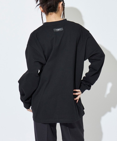 ANLIBERTY ANAP(アンリバティアナップ)の「ANLIBERTYベーシックロゴロングスリーブTシャツ【ユニセックス】(Tシャツ/カットソー・レディース・グリーン/ネイビー/ブラック・S/M)」の21枚目の写真