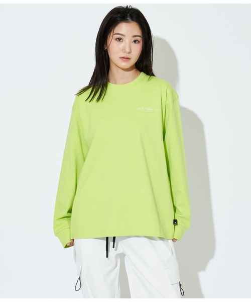 ANLIBERTY ANAP(アンリバティアナップ)の「ANLIBERTYベーシックロゴロングスリーブTシャツ【ユニセックス】(Tシャツ/カットソー・レディース・グリーン/ネイビー/ブラック・S/M)」の14枚目の写真