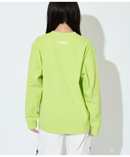 ANLIBERTY ANAP(アンリバティアナップ)の「ANLIBERTYベーシックロゴロングスリーブTシャツ【ユニセックス】(Tシャツ/カットソー・レディース・グリーン/ネイビー/ブラック・S/M)」の11枚目の写真