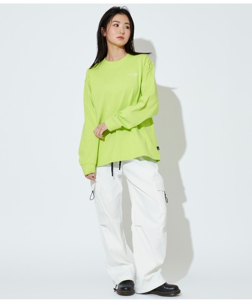 ANLIBERTY ANAP(アンリバティアナップ)の「ANLIBERTYベーシックロゴロングスリーブTシャツ【ユニセックス】(Tシャツ/カットソー・レディース・グリーン/ネイビー/ブラック・S/M)」の22枚目の写真