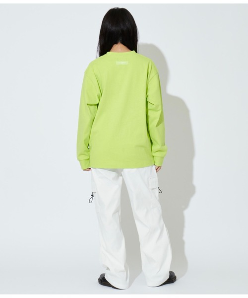 ANLIBERTY ANAP(アンリバティアナップ)の「ANLIBERTYベーシックロゴロングスリーブTシャツ【ユニセックス】(Tシャツ/カットソー・レディース・グリーン/ネイビー/ブラック・S/M)」の18枚目の写真