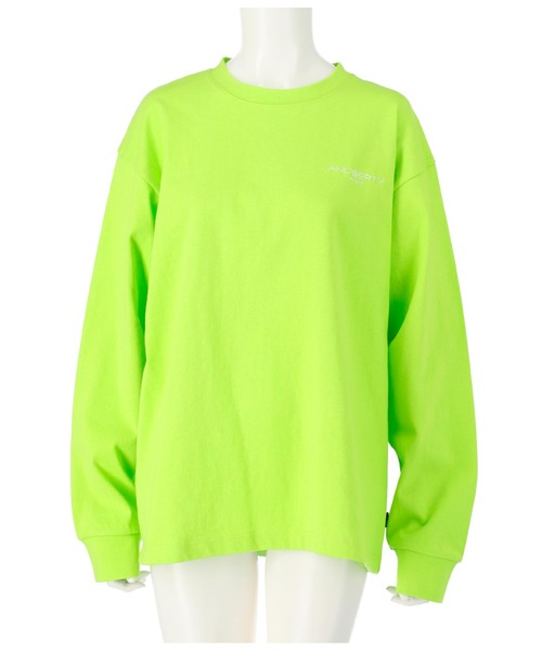 ANLIBERTY ANAP(アンリバティアナップ)の「ANLIBERTYベーシックロゴロングスリーブTシャツ【ユニセックス】(Tシャツ/カットソー・レディース・グリーン/ネイビー/ブラック・S/M)」の6枚目の写真