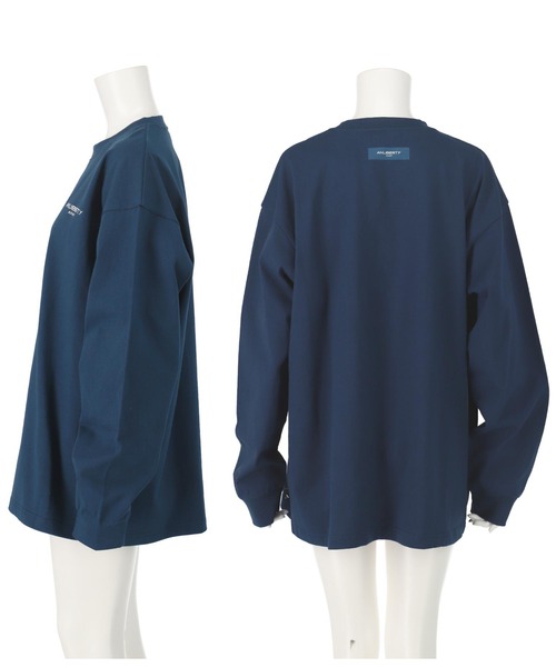 ANLIBERTY ANAP(アンリバティアナップ)の「ANLIBERTYベーシックロゴロングスリーブTシャツ【ユニセックス】(Tシャツ/カットソー・レディース・グリーン/ネイビー/ブラック・S/M)」の12枚目の写真