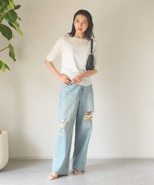 RIVE DROITE（リヴドロワ）の「シーンを問わず使い勝手抜群/チェーンハンドバッグ（ハンドバッグ・レディース・ライトグレー/ブラック/オレンジ/グリーン系その他・FREE）」の16枚目の写真