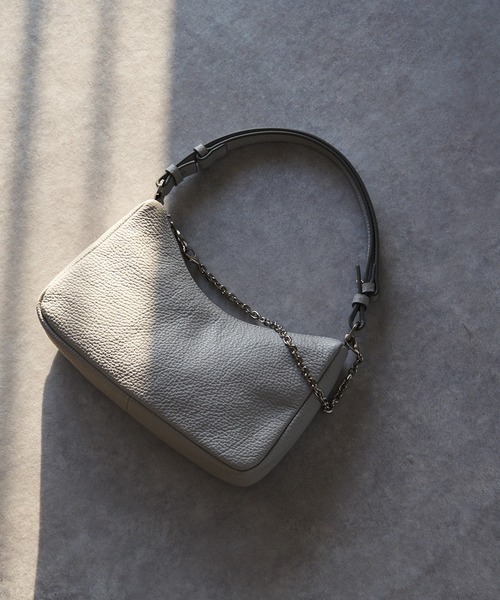 RIVE DROITE（リヴドロワ）の「シーンを問わず使い勝手抜群/チェーンハンドバッグ（ハンドバッグ・レディース・ライトグレー/ブラック/オレンジ/グリーン系その他・FREE）」の20枚目の写真