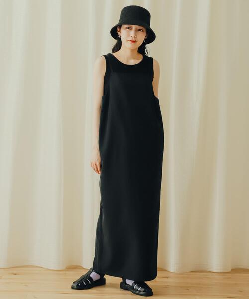 SENSE OF PLACE by URBAN RESEARCH（センスオブプレイスバイアーバンリサーチ）の「サーモバケットハット（ハット・レディース・ブラック/アイボリー・ONE）」の10枚目の写真