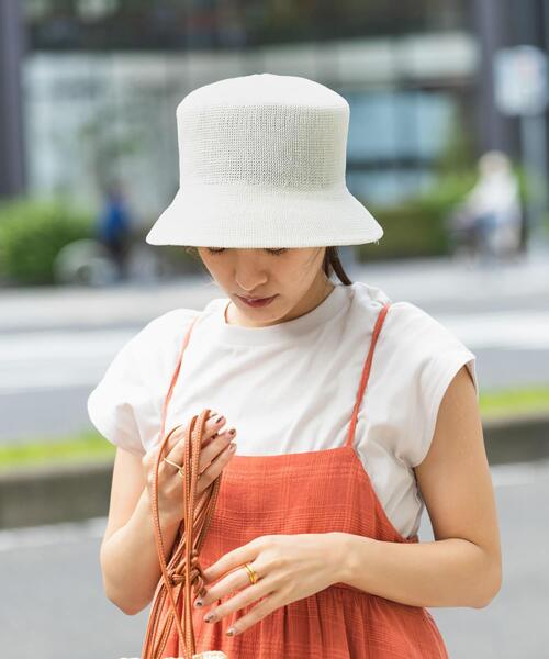 SENSE OF PLACE by URBAN RESEARCH（センスオブプレイスバイアーバンリサーチ）の「サーモバケットハット（ハット・レディース・ブラック/アイボリー・ONE）」の15枚目の写真