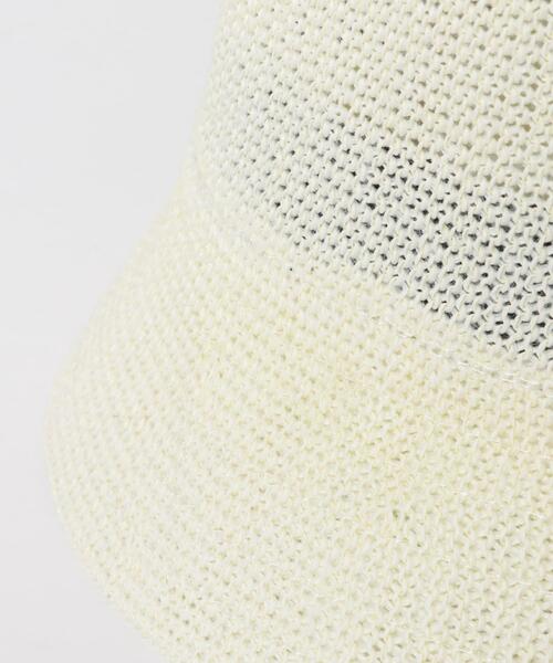 SENSE OF PLACE by URBAN RESEARCH（センスオブプレイスバイアーバンリサーチ）の「サーモバケットハット（ハット・レディース・ブラック/アイボリー・ONE）」の20枚目の写真