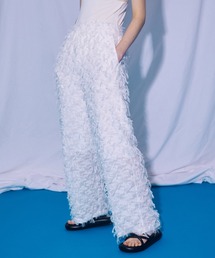 フリンジパンツ【MAISON SPECIAL/メゾンスペシャル】