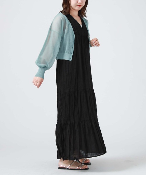 アルシーヴ　ワッシャーワンピース アルシーヴ archives ワッシャーノースリワンピース （PPL