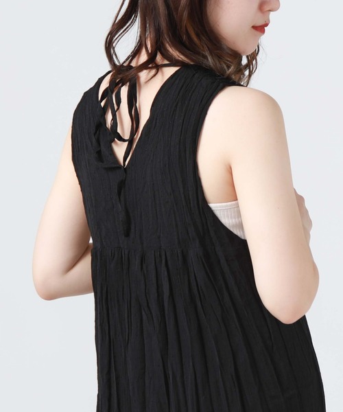 アルシーヴ　ワッシャーワンピース アルシーヴ archives ワッシャーノースリワンピース （PPL