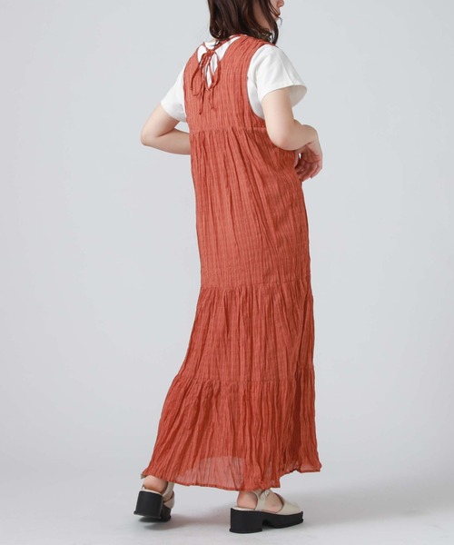 アルシーヴ　ワッシャーワンピース アルシーヴ archives ワッシャーノースリワンピース （PPL