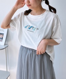 〇3匹ぽこぽこアニマルTシャツ