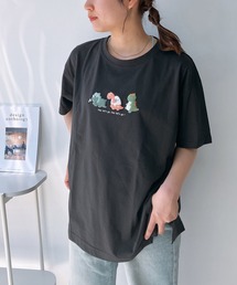 〇3匹ぽこぽこアニマルTシャツ