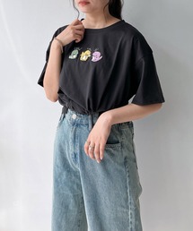 〇3匹ぽこぽこアニマルTシャツ