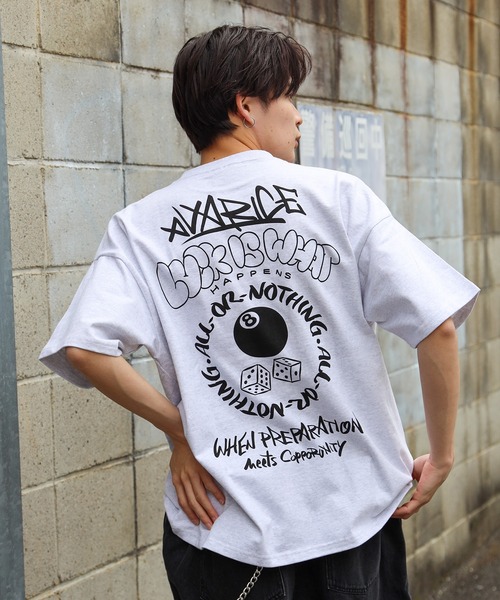 SPINNS（スピンズ）の「【ビッグシルエット】ダイス&8ボール バック