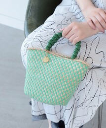 Ray BEAMS | LaroneビーズHDL B(かごバッグ)