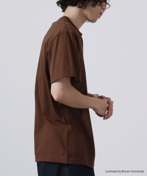 FUNALIVE(ファンアライブ)の「BROWN 半袖Tシャツ ロゴプリント(Tシャツ/カットソー・メンズ・ブラウン・M/XL/L)」の6枚目の写真