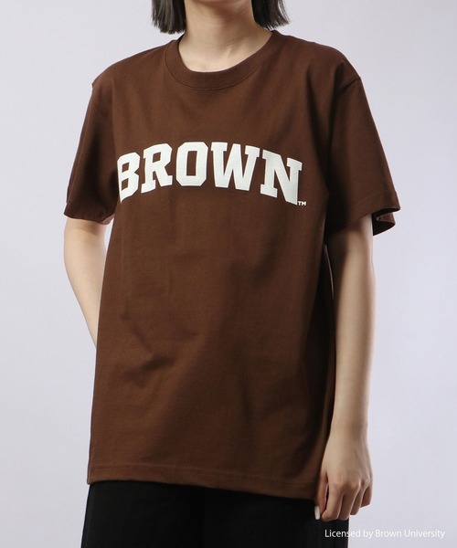 FUNALIVE(ファンアライブ)の「BROWN 半袖Tシャツ ロゴプリント(Tシャツ/カットソー・メンズ・ブラウン・M/XL/L)」の8枚目の写真