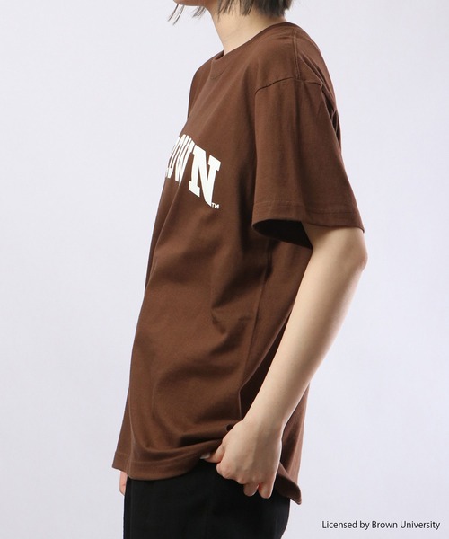FUNALIVE(ファンアライブ)の「BROWN 半袖Tシャツ ロゴプリント(Tシャツ/カットソー・メンズ・ブラウン・M/XL/L)」の9枚目の写真