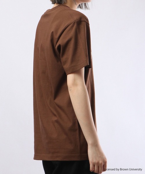 FUNALIVE(ファンアライブ)の「BROWN 半袖Tシャツ ロゴプリント(Tシャツ/カットソー・メンズ・ブラウン・M/XL/L)」の10枚目の写真