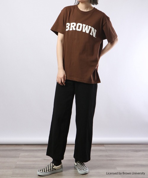 FUNALIVE(ファンアライブ)の「BROWN 半袖Tシャツ ロゴプリント(Tシャツ/カットソー・メンズ・ブラウン・M/XL/L)」の12枚目の写真