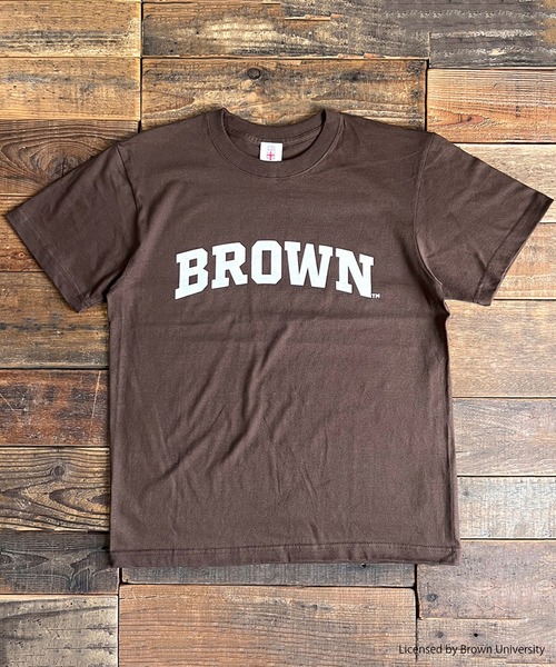 FUNALIVE(ファンアライブ)の「BROWN 半袖Tシャツ ロゴプリント(Tシャツ/カットソー・メンズ・ブラウン・M/XL/L)」の2枚目の写真